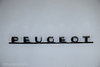 Schriftzug zu Peugeot 404