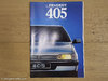 Prospekt Peugeot 405
